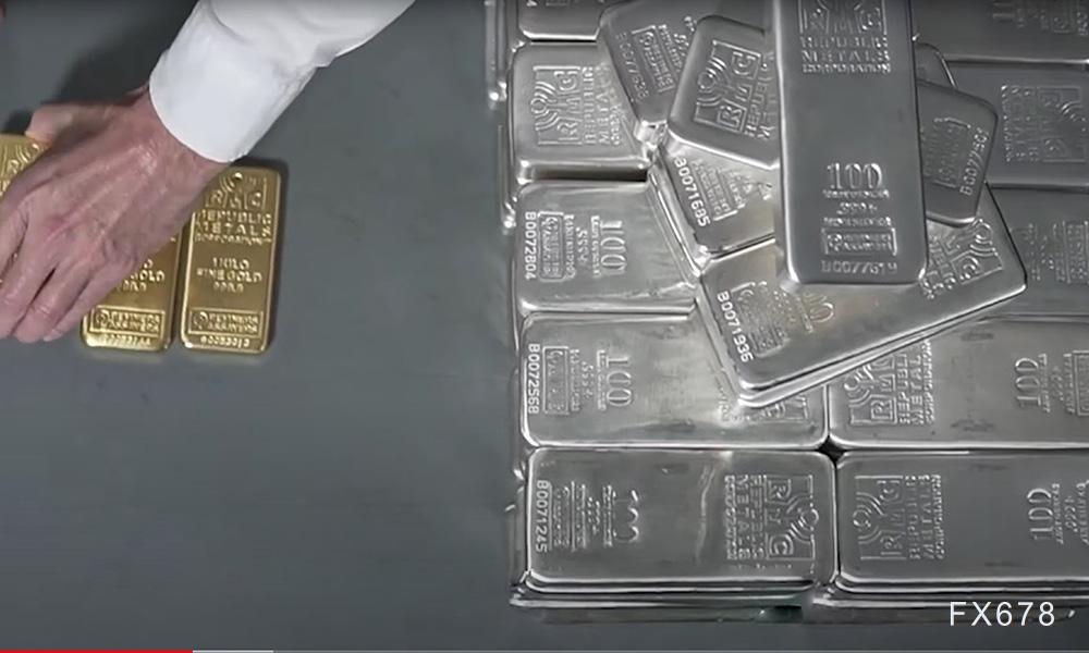 白银跌幅远超黄金 机构揭示背后原因(图1) 白银跌幅远超黄金 机构揭示背后原因(图1)